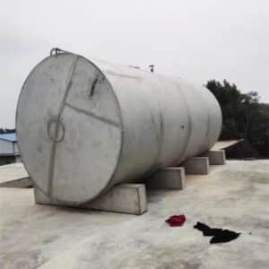 High-Grade Stainless Steel Horizontal Storage Tank