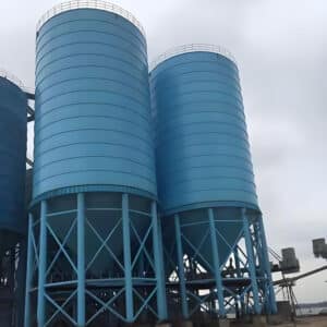 Large Vertical Coal Powder Ash Storage Tank